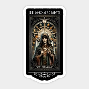 Gnostic Tarot Major Arcana - Simon Magus Sticker